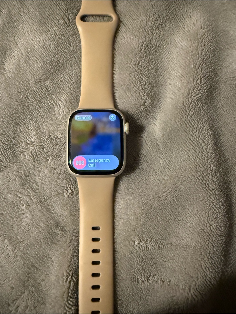 Apple Watch Series 7 - Beige Sport Band Smartwatch gps+cellulat